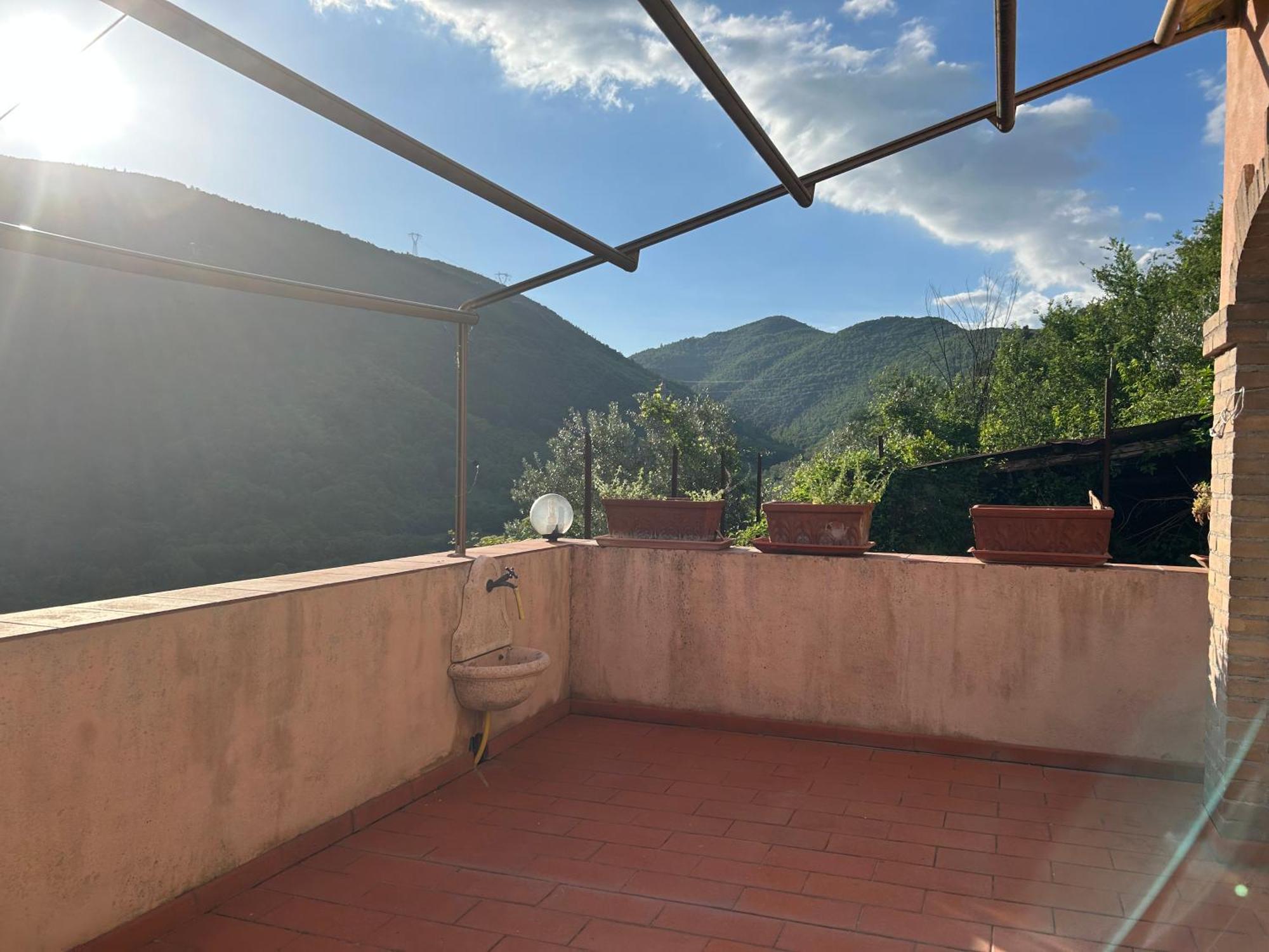 Casa Belvedere A Valle San Martino Di ספולטו מראה חיצוני תמונה